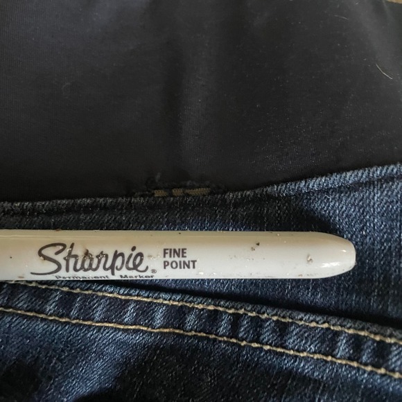 Old Navy Maternity Jeans Size 8 Regular Wash Denim Stretch Comfortable - Picture 5 of 6